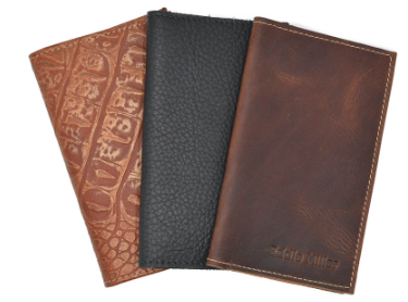 Leather Pipe Tally Books
